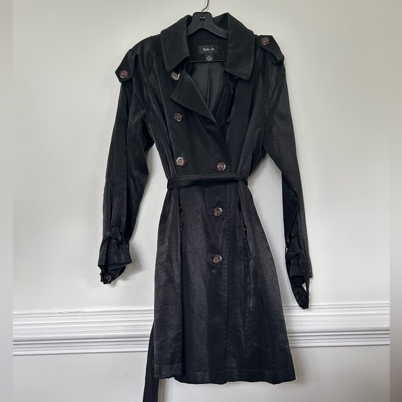 Style & Co. Dresses & Skirts - Style & Co. Black Long Sleeve Trench Dress